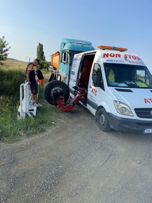 Vulcanizare mobila camioane si utilaje