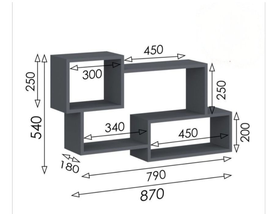 Полка настенная.