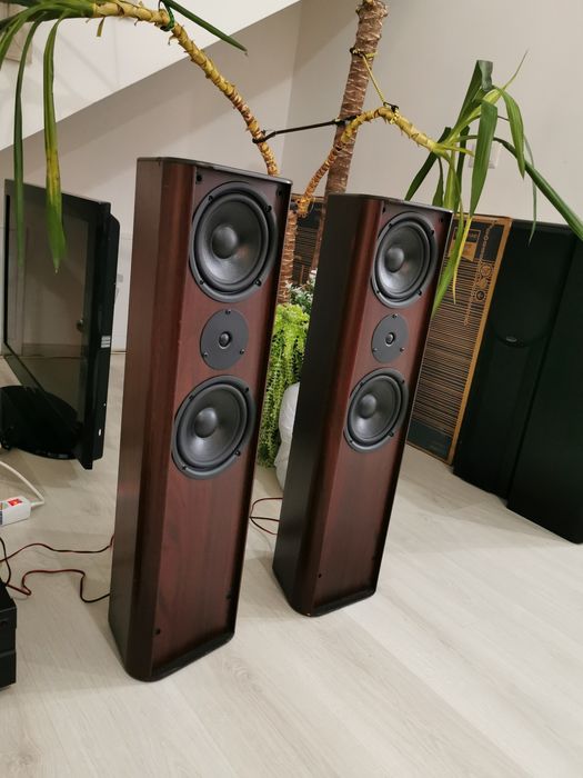 Boxe Eltax Jubilee 70 100w Rms cireș made in Danemark