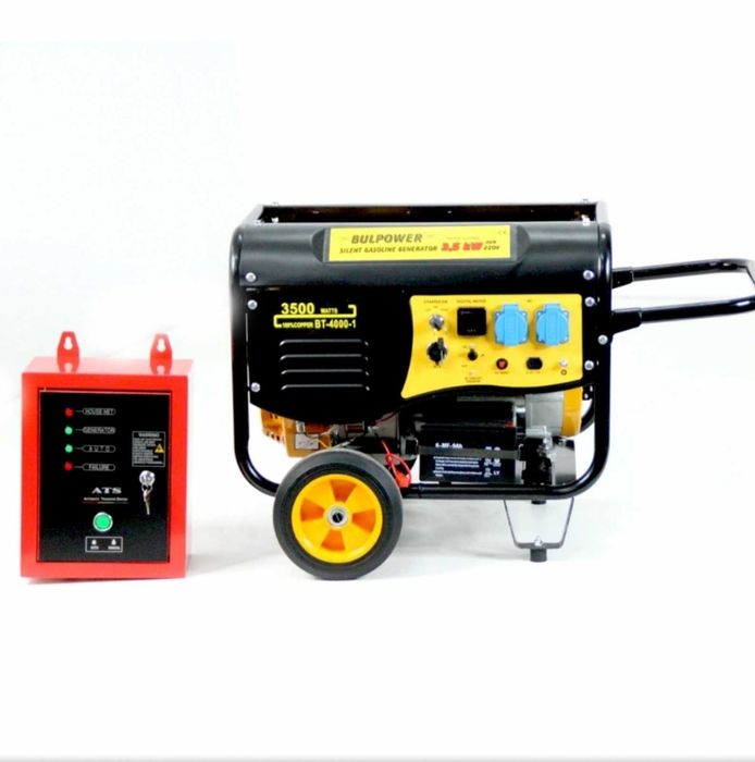 Генератор за ТОК BP 3.5 KW BULPOWER монофазен Бензин Газ