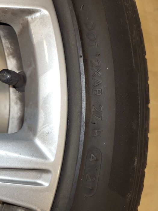 Оригинални OEM джанти с гуми 17 цола за Ауди