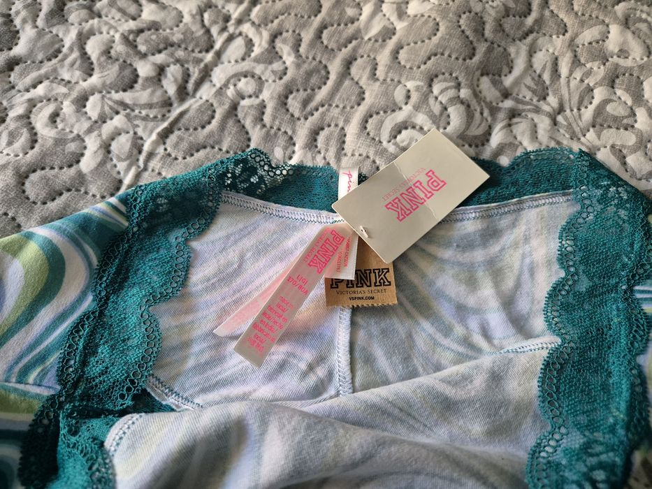 Bikini chiloți Pink Victoria's Secret noi etichetă măsura L