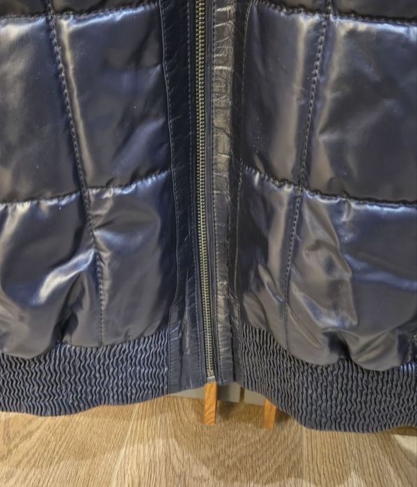 Мъжко зимно кожено яке