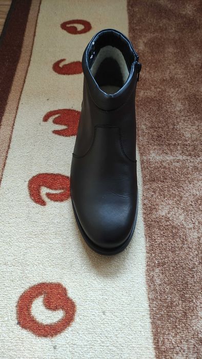 Стилни мъжки боти от естествена кожа!Номер-45