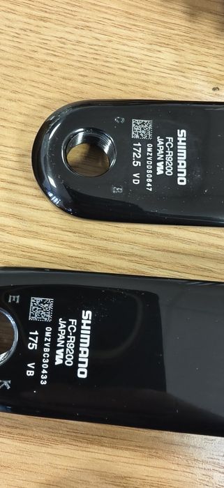 Курбели Shimano Dura Ace FC-R9200 12speed 50/34 52/36 172.5/175мм