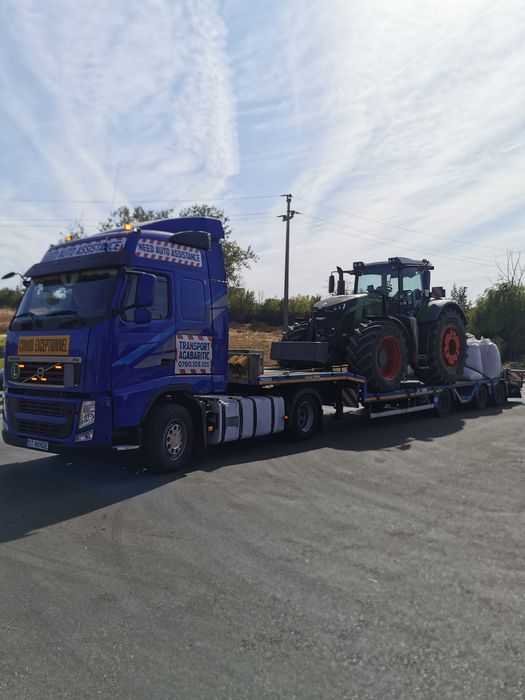 Transport Trailer, Transport Utilaje grele combina, excavator etc