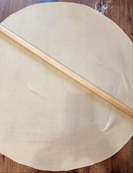 Жайма, ручная раскатка