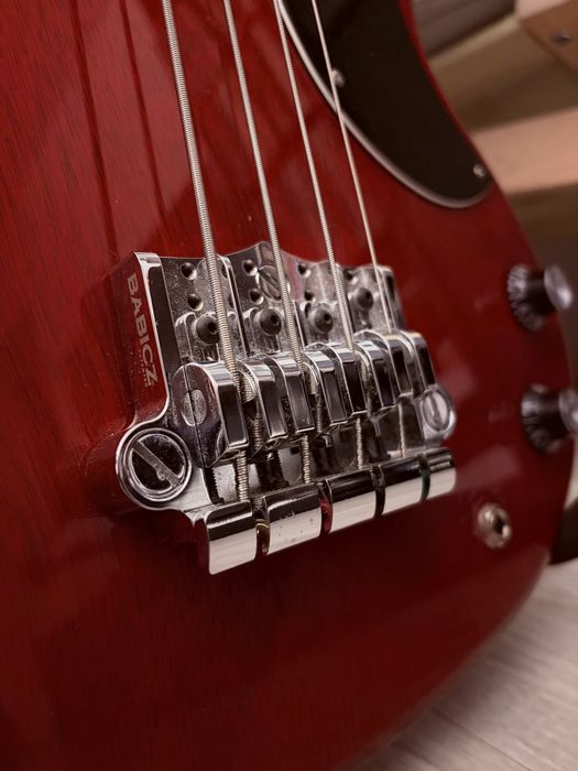 chitara bass Epiphone EB-0, cherry, short scale