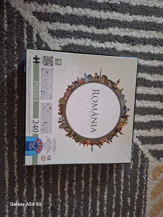 Puzzle cu harta României(Țara Turismului)