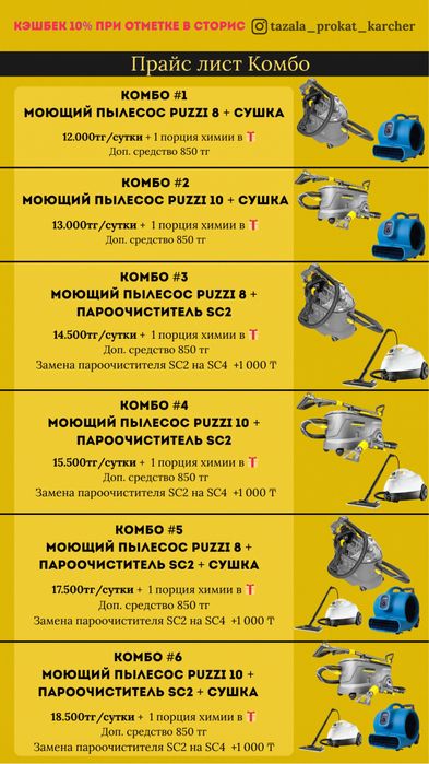 Аренда техники для клининга