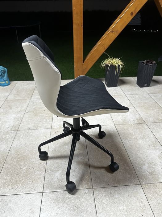 Scaun birou copii piele + stofa