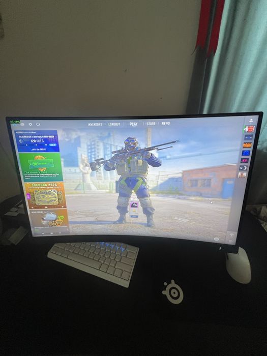 Monitor Philips 280 hz curved 1080p 27 inch