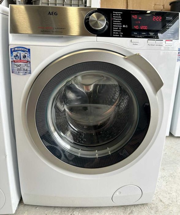 Пералня AEG 9000 Series 9кг SoftWater Technology А+++
