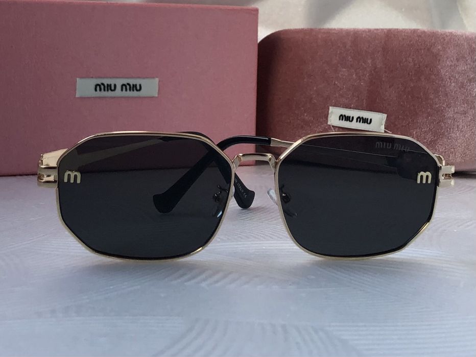 Дамски слънчеви очила осмоъгълни 2025 4 цвята нерни кафяви розиви