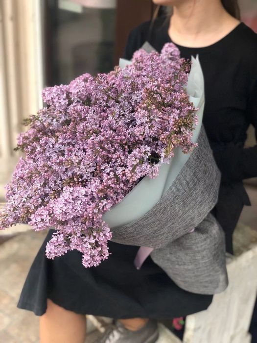 Букеты сирень ароматные