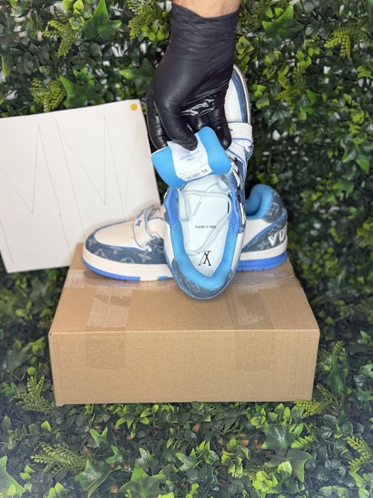 Adidasi/Sneakers Louis Vuitton skate blue and white 44 | MM2