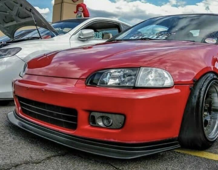 Губа накладка сплиттер Honda Civic