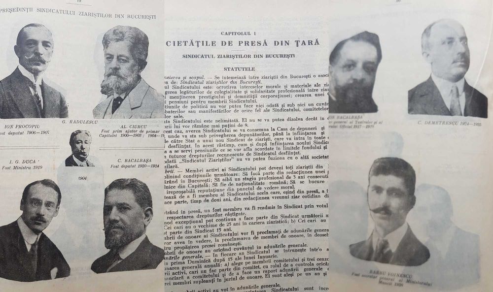 F782-I-Almanahul Dictionar Al Presei Din Romania Si Pretutindeni 1926. G. Caligraf-Constantin Balasa. Bucurest-Fundatiea Carol 2.