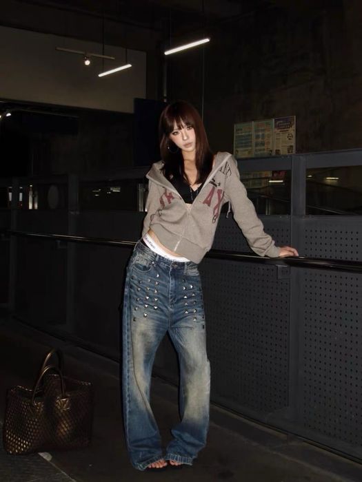 Широкие джинсы новые