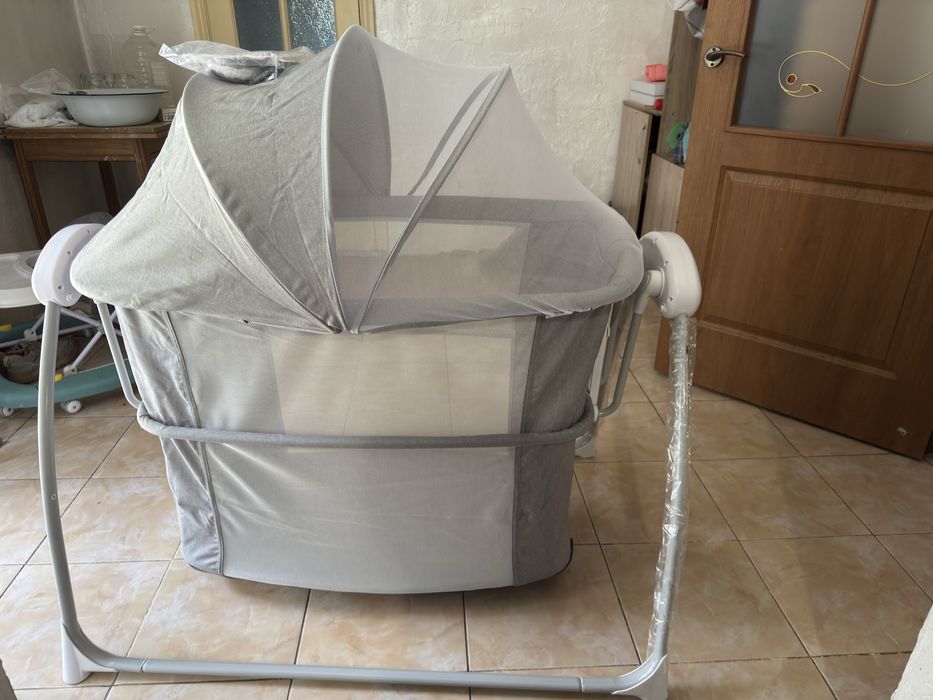 Maribel манеж колыбель металл,текстиль