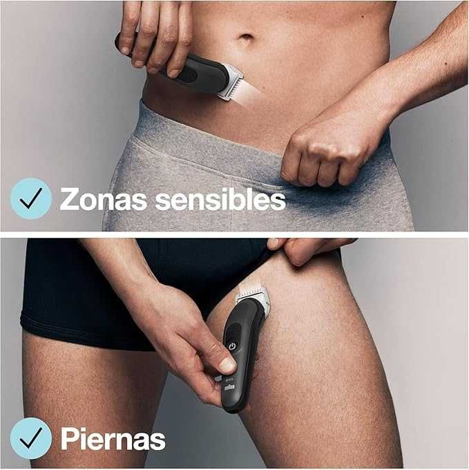 Tример за тяло Braun Body Groomer 5 BG5350 Водоустойчив, Черен