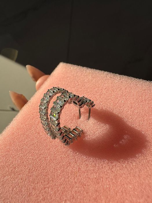 Обици  сваровски