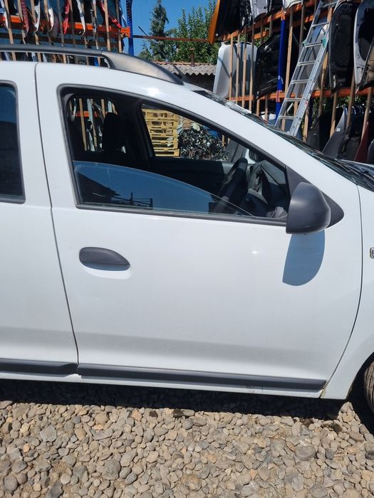 Usa Dreapta Fata Dacia Dacia Logan II MCV Facelift 2017 2016 - 2020 Combi 4 Usi Blanc Glacier DV369 (1606) Garantie
