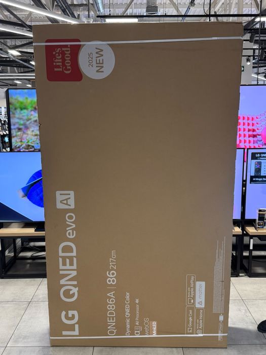 LG QNED evo AI QNED86, 86 дюйм,
