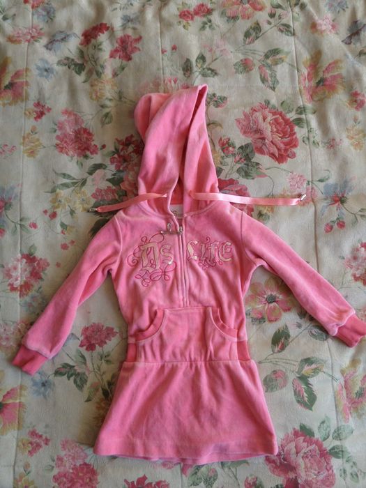 Кофта с капюшоном для девочки