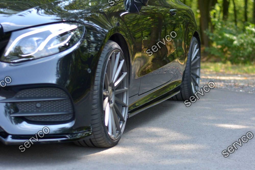 Praguri Mercedes E Class W213 Coupe C238 pachet Amg Line 2017-2023 v1 - Maxton Design