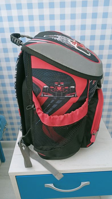 Ученическа раница за първи клас "Belmil Racing Sport"