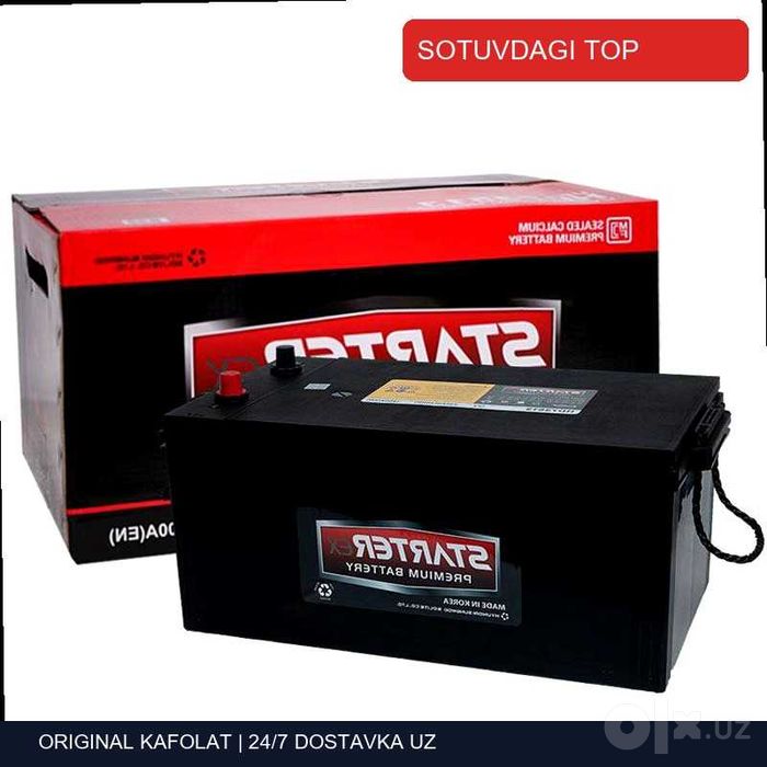 Varta 62Ah 560A jentra nexia akkumulyator yangi