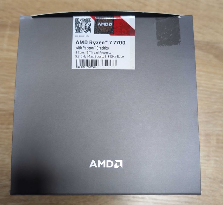 Procesor AMD Ryzen 7 7700 3.8GHz box (garantie pana la 20.02.2026)