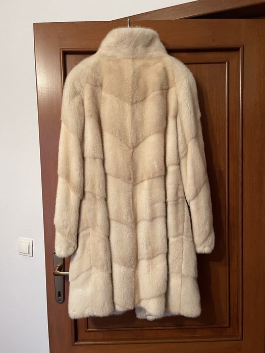 Haina de blana de vizon, luxury