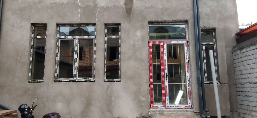 Пластиковые окна двери akfa remont ремонт окон deraza