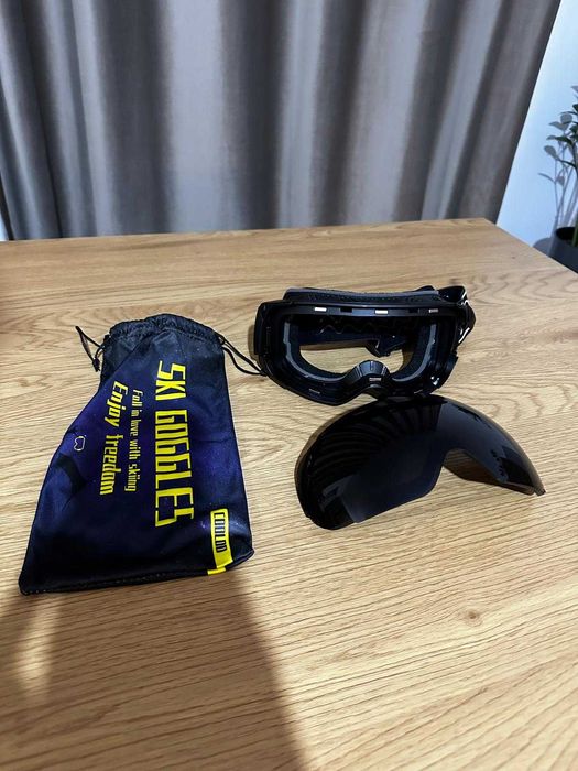 Ochelari ski / snowboard magnetici COOLOO anti fog UV - Noi