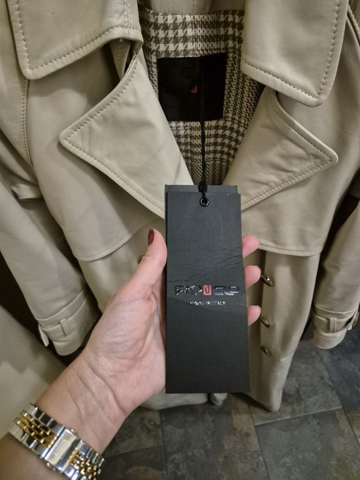 Палто от естествена кожа