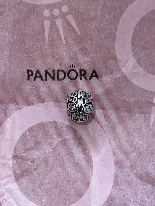 Шарм Pandora Spider-man серебряный