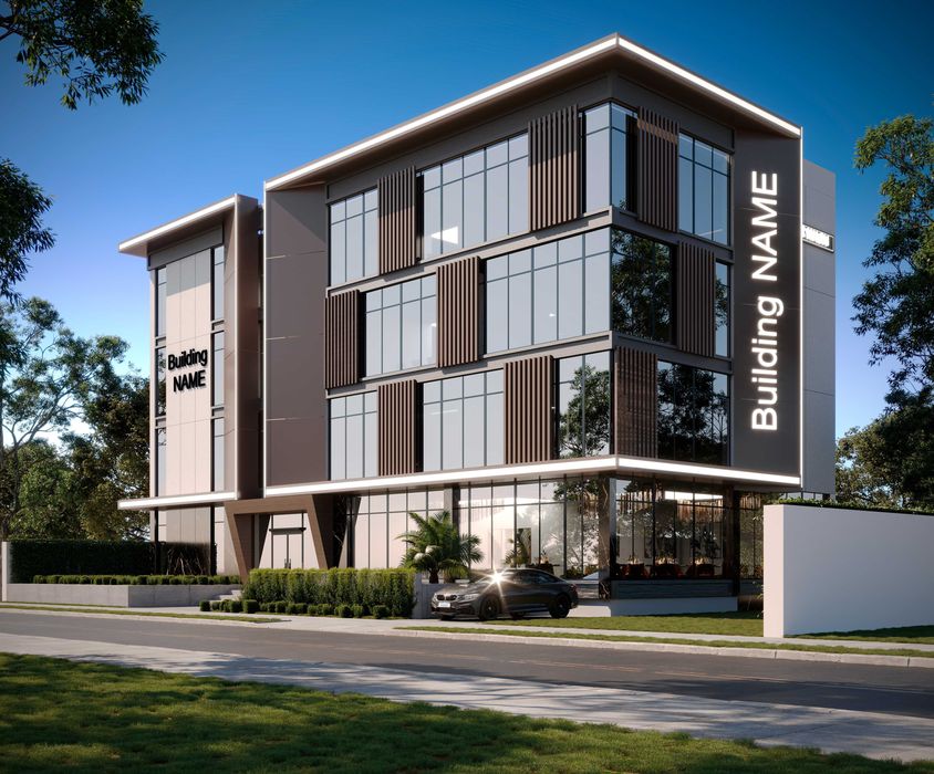 3d визуализация, Экстерьер