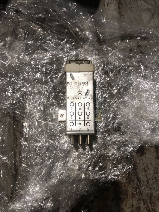 Реле перегрузки на мерседес.