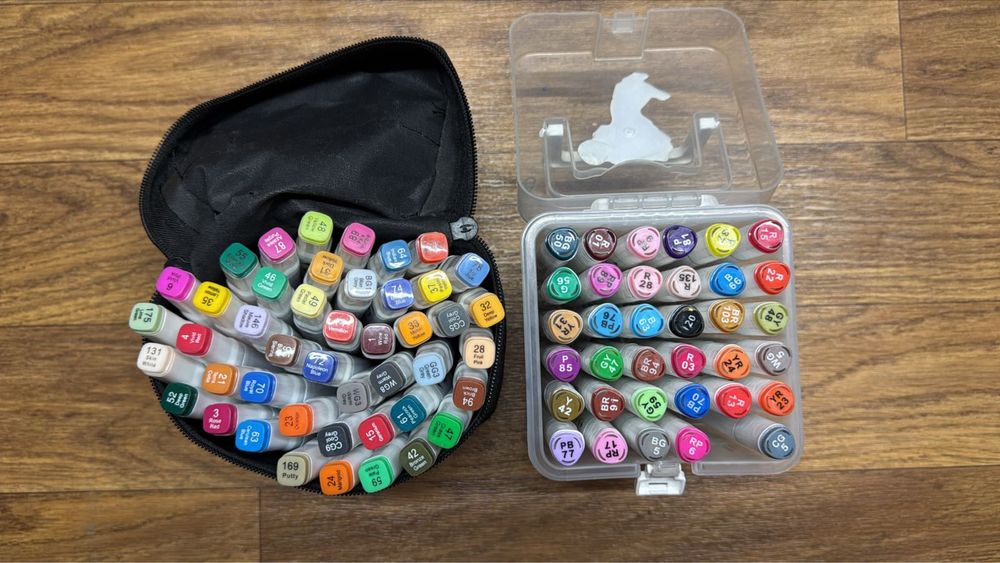 Канцелярия, фломастеры, ручки, блокноты,пастель