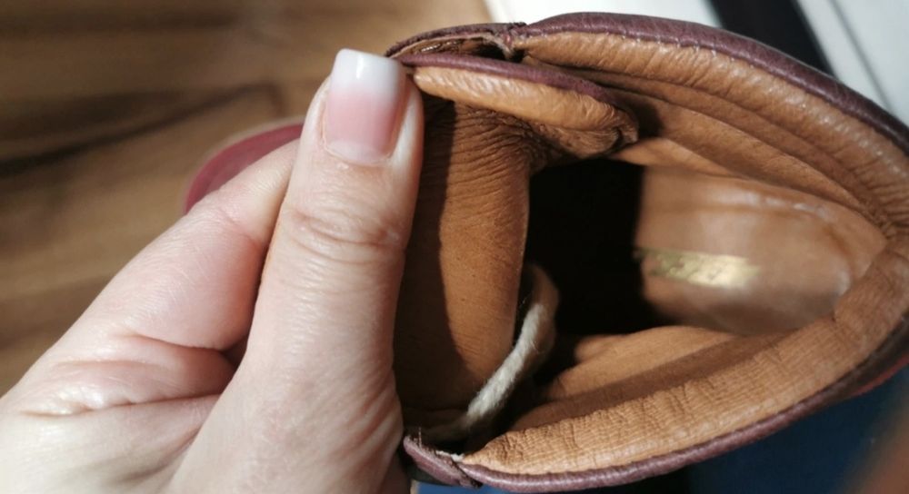 Ghete cu platforma piele naturala 38