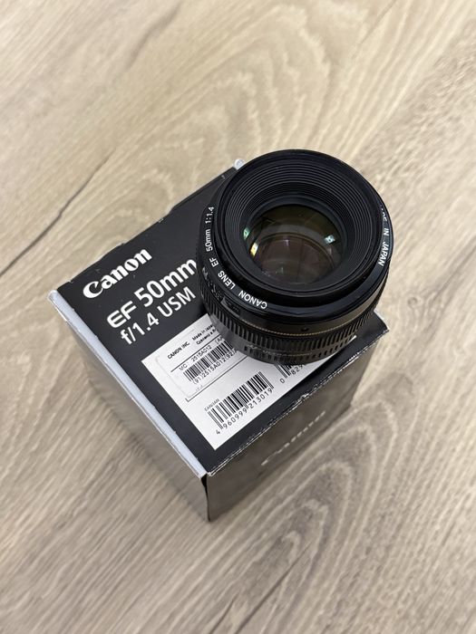 Объектив canon 50 mm ultrasonic