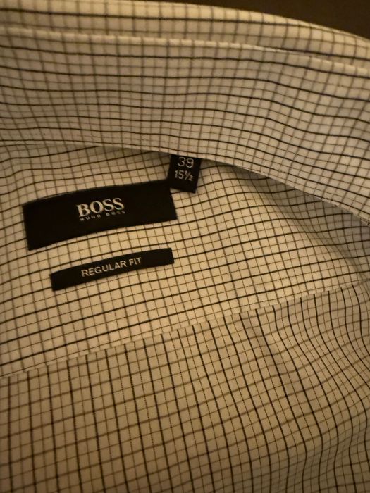 Hugo Boss риза с къс ръкав