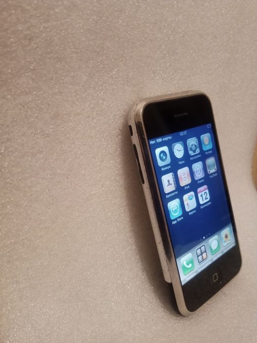 Легендарный телефон. Iphone 1. Первый Айфон.