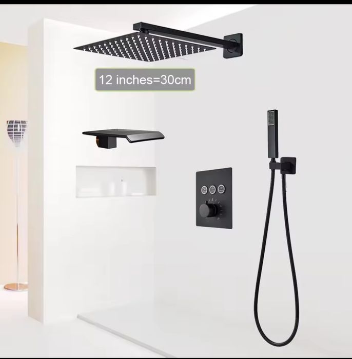 Термостатна душ система за вграждане