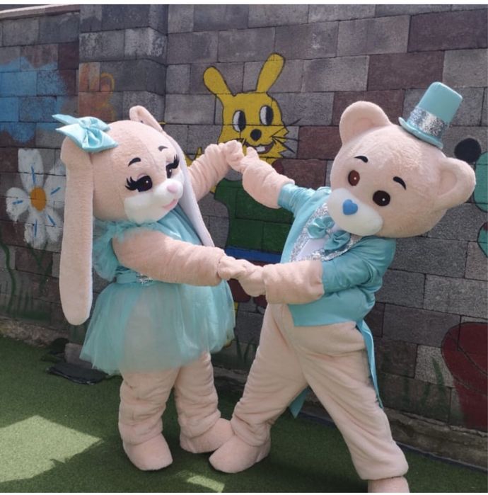 Тедди мишка и Зайка