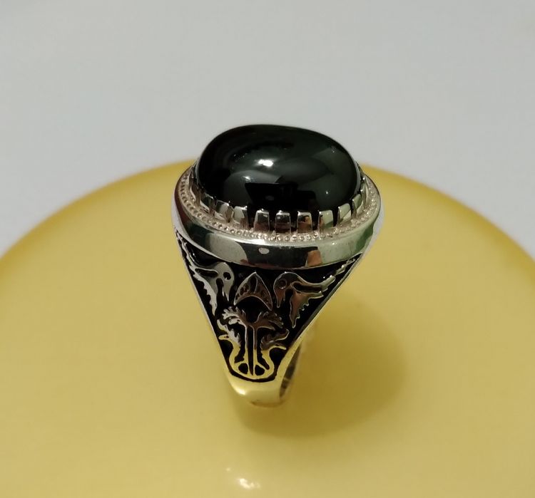 Кольцо серебряное мужское.Перстень.