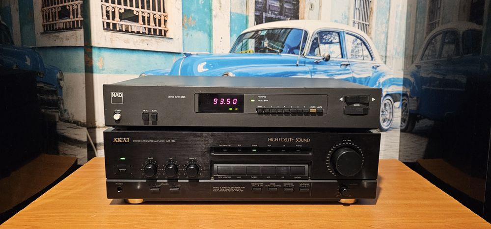 Amplificator - statie Akai AM 26 sau tuner / radio NAD