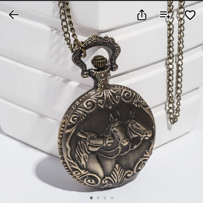 Карманные часы кварцевые